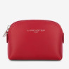 Mini porte-monnaie Smooth pour femme - Lancaster Paris - Rouge